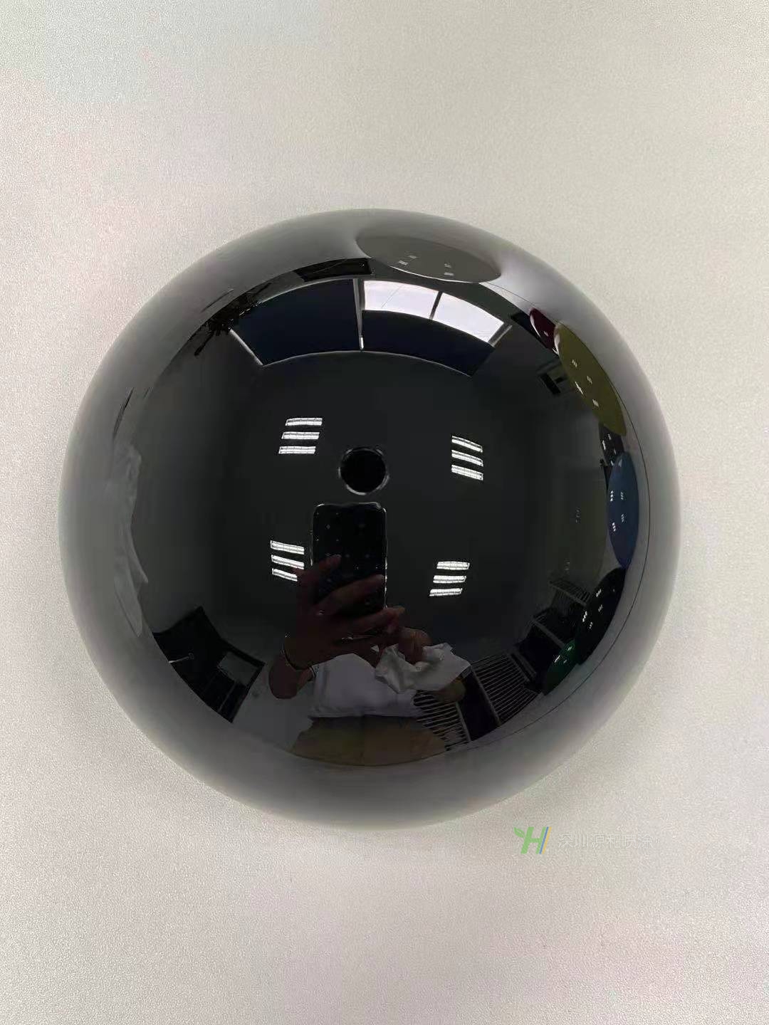 出口丹麥皇室臺燈外殼噴UV